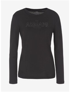 Černé dámské triko Armani Exchange - Dámské