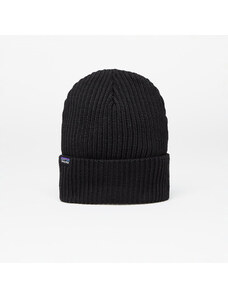 Čepice Patagonia Fishermans Rolled Beanie Black