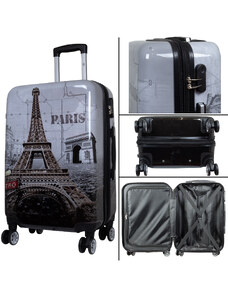 Cestovní zavazadlo - Kufr - Monopol - Paris - Velikost L - Objem 94 Litrů