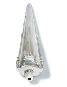 MILIO Svítidlo pro LED trubice BRGTRU079 - T8 - 1 x 120cm - 230V - IP65 - ver2