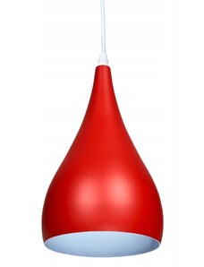 BERGE LED závěsné stropní svítidlo - B7113 - E27 - červené