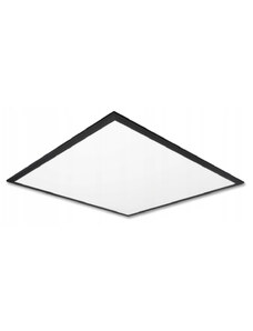 BERGE LED panel černý 60 x 60cm - 50W - 4700Lm - neutrální bílá