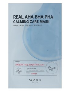 SOME BY MI - REAL AHA-BHA-PHA CALMING CARE MASK - Zklidňující pleťová maska 20 g