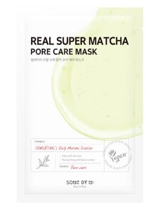 SOME BY MI - REAL SUPER MATCHA PORE CARE MASK - Pleťová maska na rozšířené póry 20 g