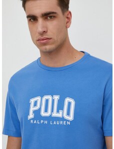 Bavlněné tričko Polo Ralph Lauren s potiskem