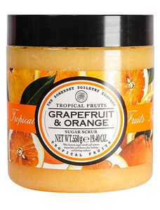 Cukrový tělový peeling Somerset Toiletry Grapefruit & Orange – grapefruit a pomeranč, 550 g