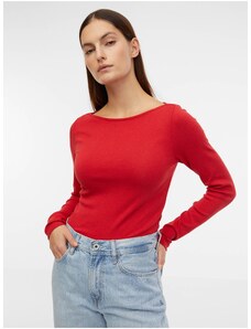 Červené dámské basic tričko GAP