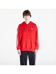 adidas Originals Dámská mikina adidas 3 S Hoodie Os Better Scarlet