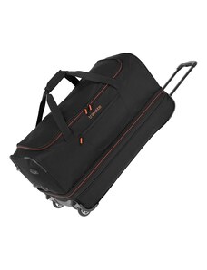 Travelite Basics Cestovní taška na kolečkách M 70 cm Černá Rozšiřitelná