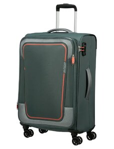 American Tourister Cestovní kufr pulsonic SPINNER 68/25 EXP TSA ASPHALT