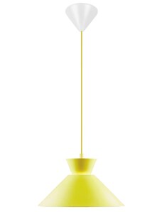 Nordlux Žluté kovové závěsné světlo Dial 25 cm