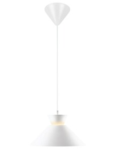 Nordlux Bílé kovové závěsné světlo Dial 25 cm
