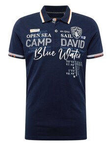 CAMP DAVID Tričko námořnická modř / červená / bílá