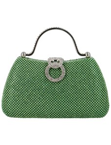 Luxusní dámská kabelka do ruky MOON Keisha, zelená