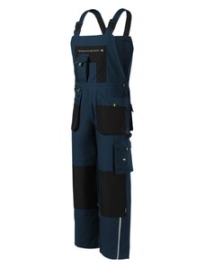 RIMECK Ranger Pracovní kalhoty s laclem pánské Plátnová vazba, 65 % polyester, 35 % bavlna, 270 g/m²; CORDURA 100 % polyamid, 210 g/m²