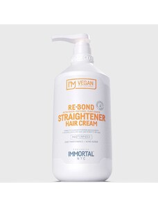 Immortal VEGAN Re-Bond Straightener Hair Cream krém na rovnání vlasů 1000 ml