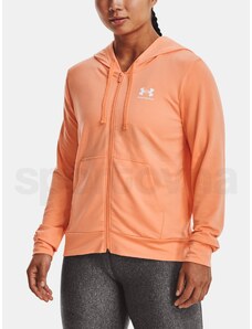 Mikina Under Armour Rival Terry FZ Hoodie W - oranžová