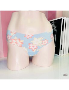 PINK Tanga s květinovým vzorem