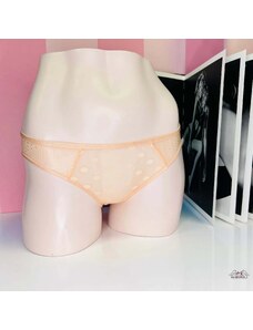 Victoria's Secret Síťované kalhotky s puntíky