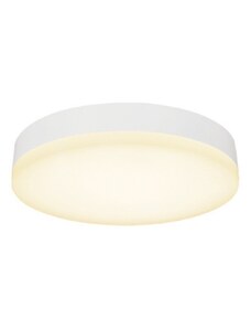 Opálově bílé plastové stropní světlo Halo Design Straight 22 cm