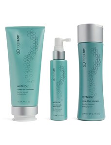 Nu Skin ageLOC Nutriol Scalp & Hair System - sada vlasové péče vhodná ke galvanizaci, šampon 250ml, kondicionér 175ml, sérum 75ml