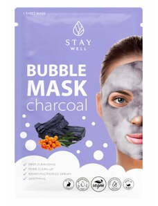 STAY Well Charcoal Deep Cleansing Bubble Mask