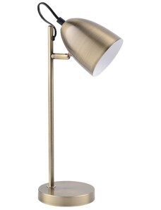 Zlatá kovová stolní lampa Halo Design Yep! 37 cm