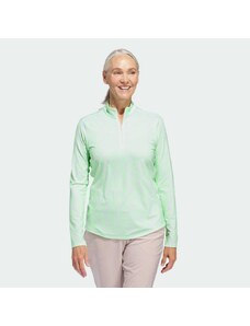 Adidas Top Women's Ultimate365 Printed Quarter-Zip Mock