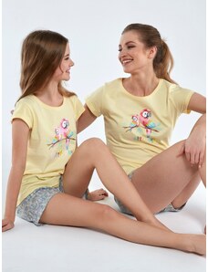 Pyjamas Cornette Young Girl 788/98 Parrots 134-164 yellow