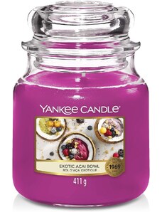 Yankee Candle vonná svíčka Classic ve skle střední Exotic Acai Bowl 411 g