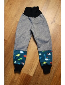 Dětské softshellové kalhoty Lily`s zimní 98