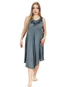 Batikované šaty 6010-1