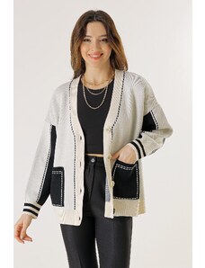 By Saygı Front Buttoned Pocket Knitwear Cardigan