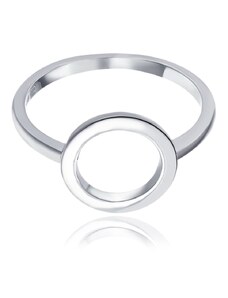 MINET Stříbrný prsten kroužek vel. 51 JMAN0516SR51