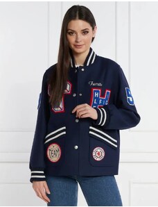 Tommy Hilfiger Bunda bomber COLLEGIATE | Regular Fit | s příměsí vlny