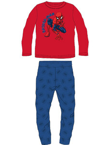 Spider Man - licence Chlapecké velurové pyžamo - Spider-Man 52041553, červená / modrá