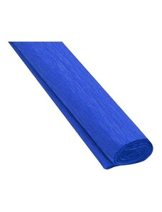 Krepový papír-modrý