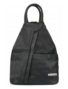 Dámský kožený batoh Beltimore Q60 černý