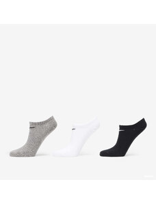 Pánské ponožky Nike Everyday Lightweight Training No-Show Socks 3-pairs Black/ White/ Grey