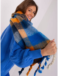 Fashionhunters Dámský šátek s barevným károvaným vzorem