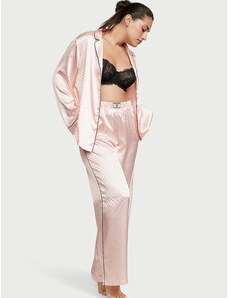 Victoria's Secret pyžamová souprava Dew Drop Satin Long Pajama Set