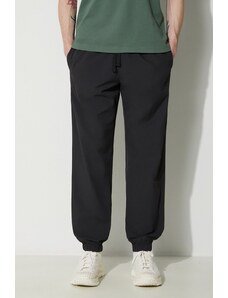 Kalhoty adidas Originals Premium Essentials Sweatpant pánské, černá barva, hladké, IS1796