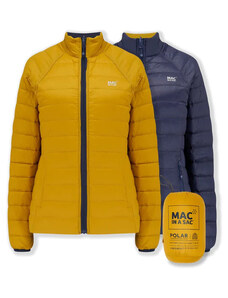 Lehká péřová bunda sbalitelná do sáčku Mac In A Sac Polar Navy mustard