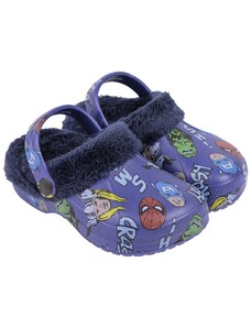 HOUSE SLIPPERS CLOG FLEECE AVENGERS