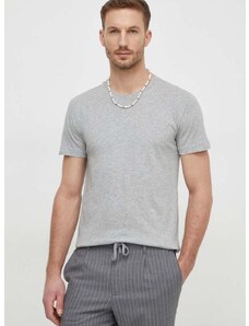 Bavlněné tričko Polo Ralph Lauren 3-pack šedá barva