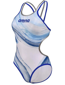 Dámské plavky Arena One Dreams Double Cross One Piece Neon...