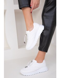 Soho Women's White Sneakers 18731