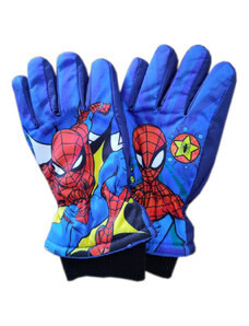 Setino Chlapecké rukavice Spiderman SP-A-GLOVES-212 - tmavě modrá