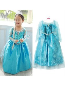 Frozen Dětské dívčí šaty Elsa 120 - 140
