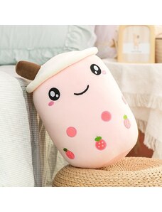 Plyšák Bubble Tea Růžový 35 cm
